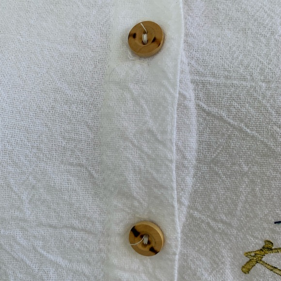 Vintage Key West Gauze Souvenir Shirt with Sailboat Print - Picture 6 of 7